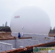 氣柜工唐山生物質(zhì)燃?xì)夤こ? width=